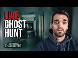 LIVE Ghost Hunt at A Haunted House