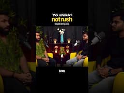 You should not rush #fyp #smma #motivation #shorts