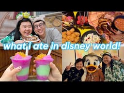 what i ate at disney world pt 1! 🍽️ (animal kingdom, disney springs, hollywood studios)