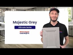 Majestic Grey Door Sample from Wholesale Cabinets' Ultimate Series