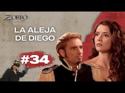 Montero encierra a Esmeralda para alejarla de Diego | Capítulo 34 | Zorro: La Espada y La Rosa