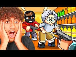 WE ROBBED MOMS FOR CASH IN ROBLOX!