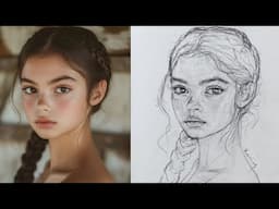 Why Your Portrait Drawings Are BAD and How LOOMIS Can Fix Them