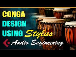 Conga Design Using Stylus | Arrangement Step By Step | 🔥🔥In Hindi