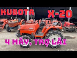 MÁY CÀY SATURN X-20 // ĐỘNG CƠ 4 MÁY, CÓ TRỢ LÁI // SIÊU ĐẸP // GIÁ ĐẸP