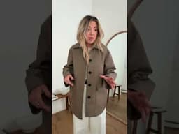 Look du jour avec mon caban COS #ootd#outfitideas#haulcos#springoutfitideas#grwmoutfit#outfit#cos#