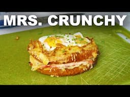 Extra crunchy croque madame