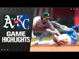 A's vs. Royals Game Highlights (6/15/25) | MLB Highlights