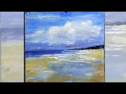 Painting a Casual Seascape with Acrylics