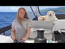 Finally Sailing Again! Going from St Martin to Guadeloupe