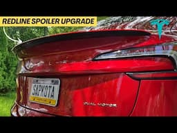 Tesla Model 3 Highland & Y: Installing the REDLINE Real Carbon Fiber Spoiler! (DIY Guide)
