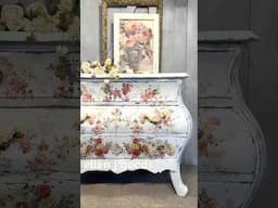 Old World Texture Furniture  #iod #diyproject #furnitureflip #homedecor #diypaint #diydecor
