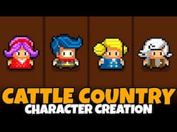 Cattle Country Character Creation (Male & Female, Full Customization, All Options, Extras, More!)