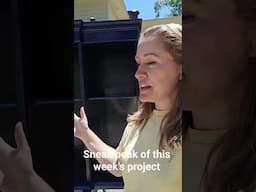 sneak peek of this week's project that you voted for!