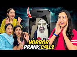 Horror Prank Calls With Strangers 😱| Most Horror Vlog ever 😂| Sistrology