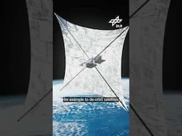 Together against space debris-🛰️Protection for infrastructure in space👨‍🚀#dlr #raumfahrt #shorts