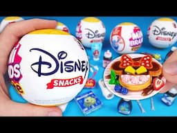 Opening And Making The Disney Snacks - Zuru Mini Brands Create line