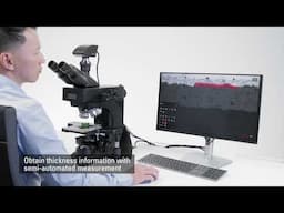 Determine layer thickness with semi-automated measurement with Enersight