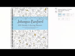 Johanna Basford 2026 Planner | Chatty Flip Through | It’s Heeeeeeere!