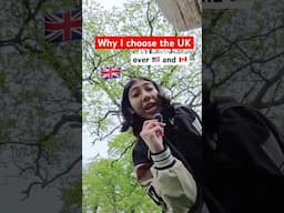 Why I did my Masters from the UK 🇬🇧 over Canada or USA #shorts #studyabroad #uk #lse