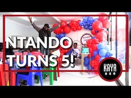 Ntandoyenkosi's 5th birthday celebration with Feel Good on Kaya 959 in Kwa-Thema