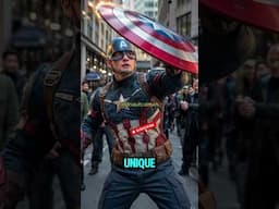 Iron Man Armor vs Captain America’s Shield!#superhero #shorts