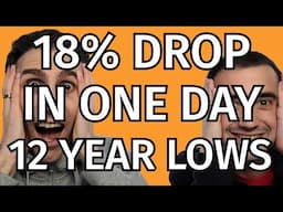18% Drop in ONE DAY...Stock is Now at 12 Year Lows - Time to Buy the Dip?