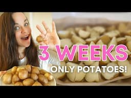 I lost 9 pounds in 3 weeks eating potatoes! / potato diet