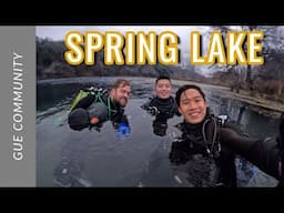 Becoming a Spring Lake Volunteer Diver with GUE Texas community!