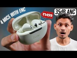 Best TWS Under 1500 ? boAt Airdopes 141 Elite ANC Review !