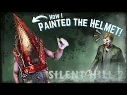How I Painted & Finished my Pyramid Head Helmet - Silent Hill 2 Cosplay Build