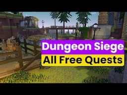 Dungeon Siege - Stonebridge - All Free Quests Walkthrough - NO KEYS | The Sandbox Alpha Season 4