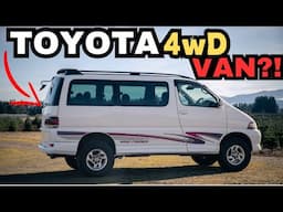 THIS Toyota 4WD Van is the perfect utility vehicle?! 1998 Toyota Hiace Regius Wind Tourer POV Drive