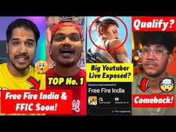SHOCKING 🤯 - Desi Gamer Reply on FF India & FFIC Soon?, Big Youtuber EXPOSED!, Creator Tournament 🔥