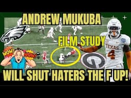 Philadelphia Eagles Study: NASTY DB Andrew Mukuba will SHUT HATERS THE F UP!