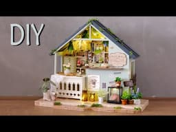 Plants Studio || DIY Miniature Dollhouse Kit - Relaxing Satisfying Video