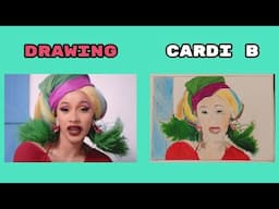 Drawing Cardi B