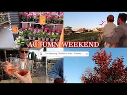 🍂 FALL WEEKEND VLOG | Mother's Day, Gardening, Cooking, Music Festival, Winery + More!