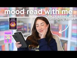 mood read with me📚✨ new releases, arcs, continuing series