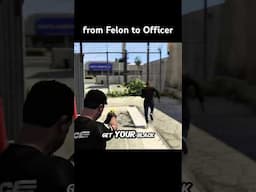 From Felon to Officer #gta5rp #fivem #funnymoments
