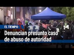 Motociclistas protestan en Los Mártires por presunto abuso de autoridad. | El Tiempo
