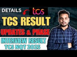 TCS NQT Result Update 2025 | TCS Interview Results , Feedback Form | Remaining Pending Results