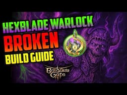 BROKEN Hexblade Warlock PURE Build Guide | Baldur's Gate 3