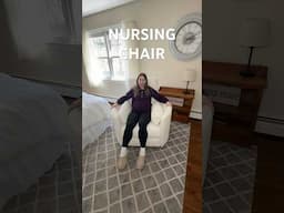unbox my nursing chair with me! #pregnancy #babynursery #momtobe #firsttimemoms #nursery #recliners
