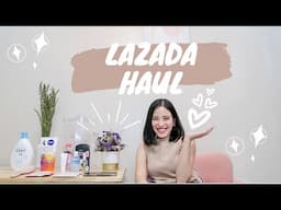 Lazada Haul + GIVEAWAY | self-care (Php119-966 pesos only)