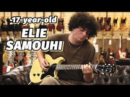 Elie Samouhi playing a New Gibson Les Paul TV Jr. Custom Shop Made to Measure