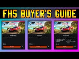 PS5 Forza Horizon 5 Buyer's Guide | Standard/Deluxe/Premium + All FH5 DLC