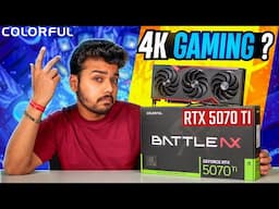 RTX 5070 Ti vs RTX 5080 4K Gaming & DLSS 4 Test | Colorful RTX 5070 Ti Battle AX