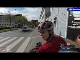 🇸🇪 Sweden cycling! Day 14 solo cycling to Twitchcon!