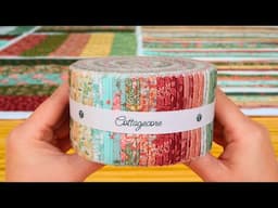 I Made Two Beautiful Quilts At Once! (Just One Jelly Roll)